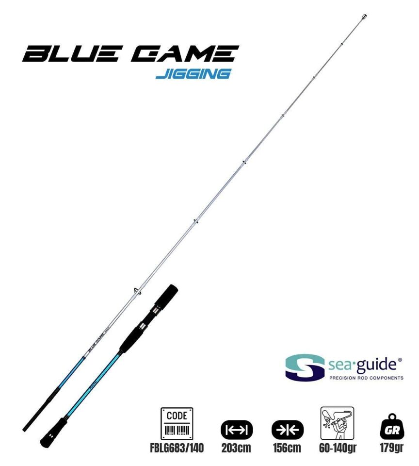 Fujin BlueGame Jigging 203cm 60-140gr Jig Kamışı