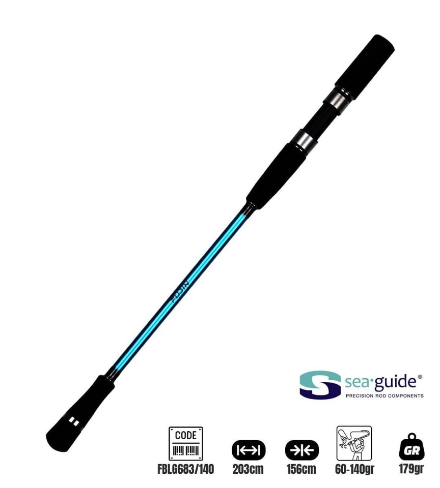 Fujin BlueGame Jigging 203cm 60-140gr Jig Kamışı