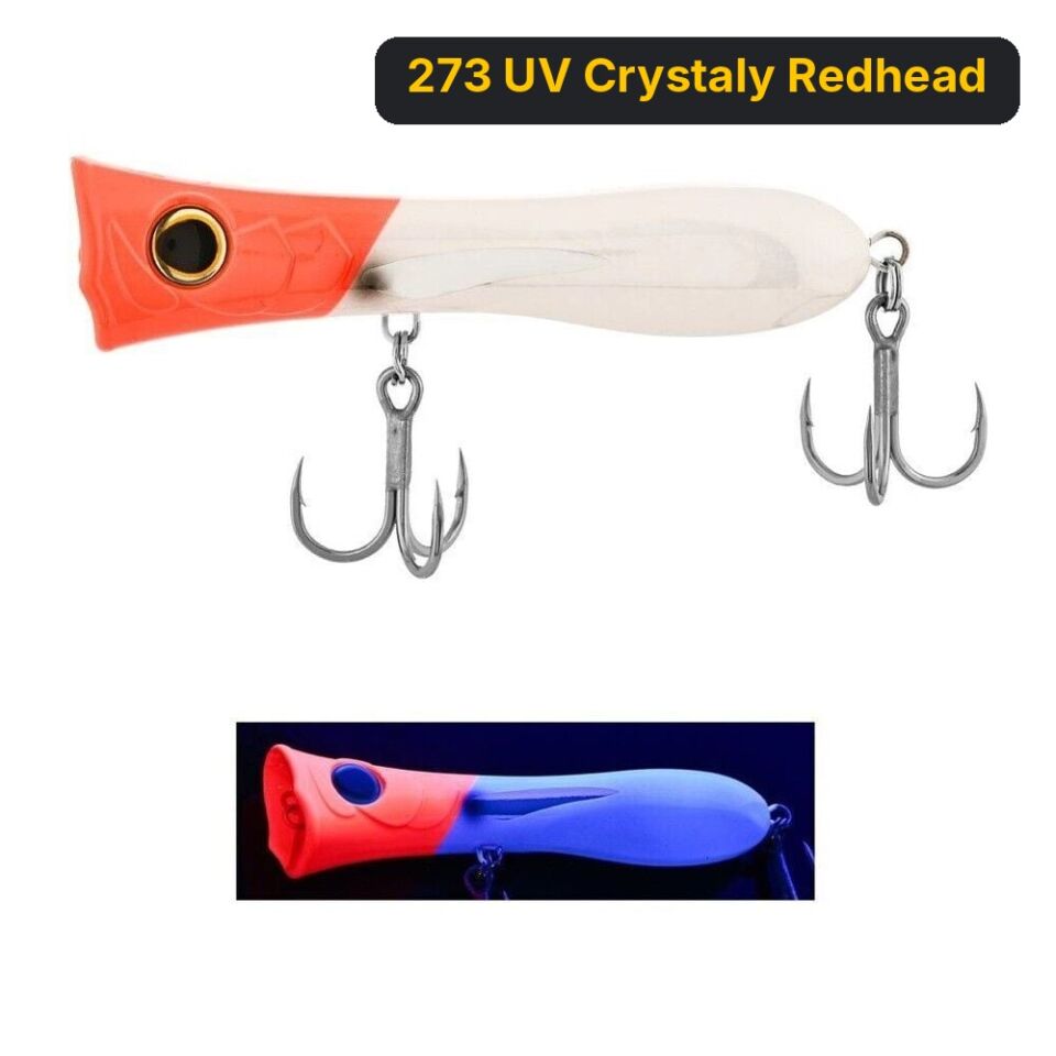 Fujin Big Mama 12cm 31gr Maket Balık 273 UV Crystaly Redhead