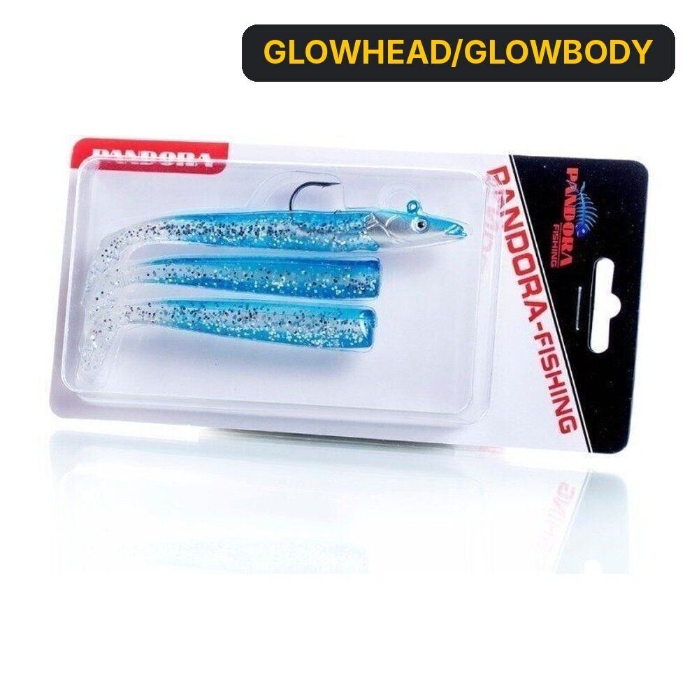 Pandora Sandel 10 Cm 14 G Silikon Yem GLOWHEAD/GLOWBODY