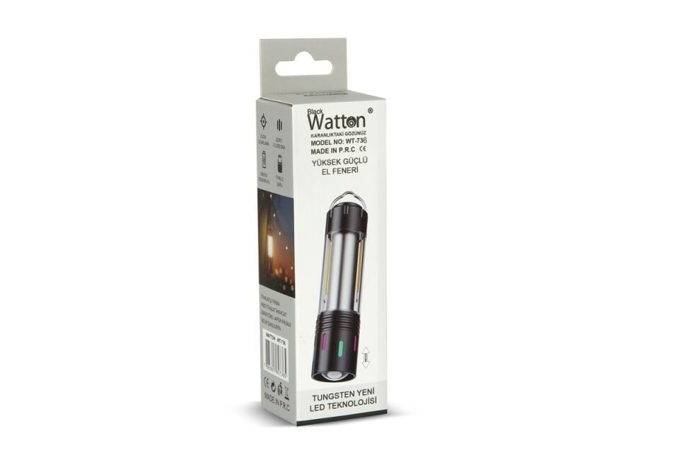 Watton TG LED Şarjlı Kamp Lambası WT-736