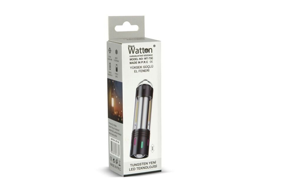 Watton TG LED Şarjlı Kamp Lambası WT-736