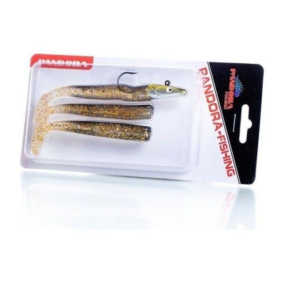 Pandora Sandel 10 Cm 14 G Silikon Yem GOLDHEAD/GOLDSİLVERBODY