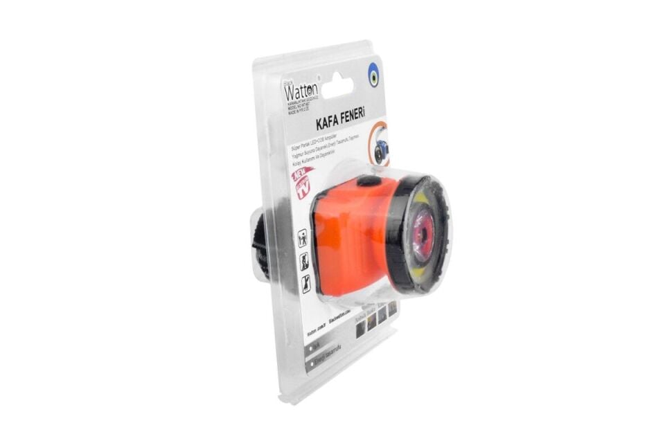 Watton Güçlü Pilli Kafa Lambası Model WT-607
