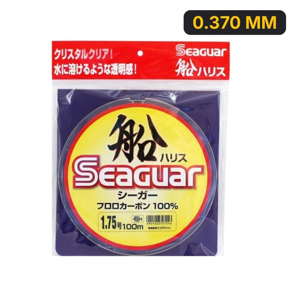 Seaguar Fune Harisu %100 Fluoro Carbon Misina 100mt 0.370 MM