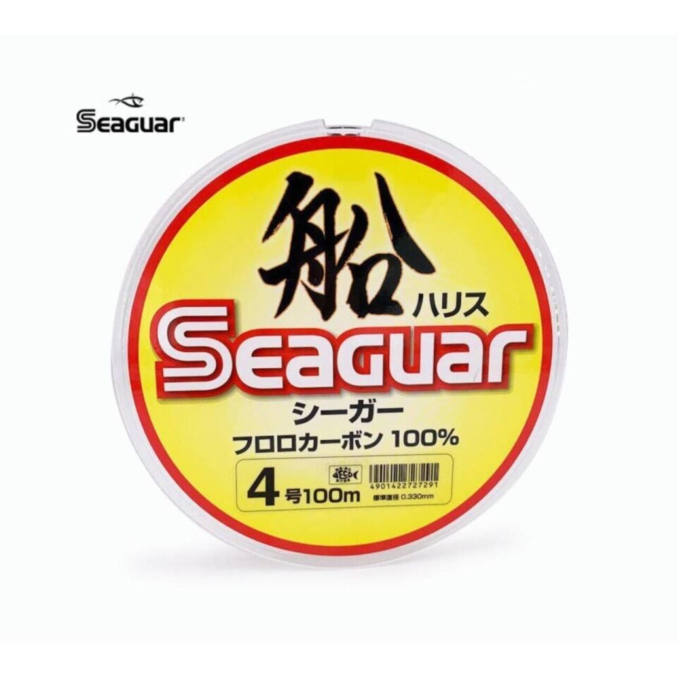 Seaguar Fune Harisu %100 Fluoro Carbon Misina 100mt 0.285 MM