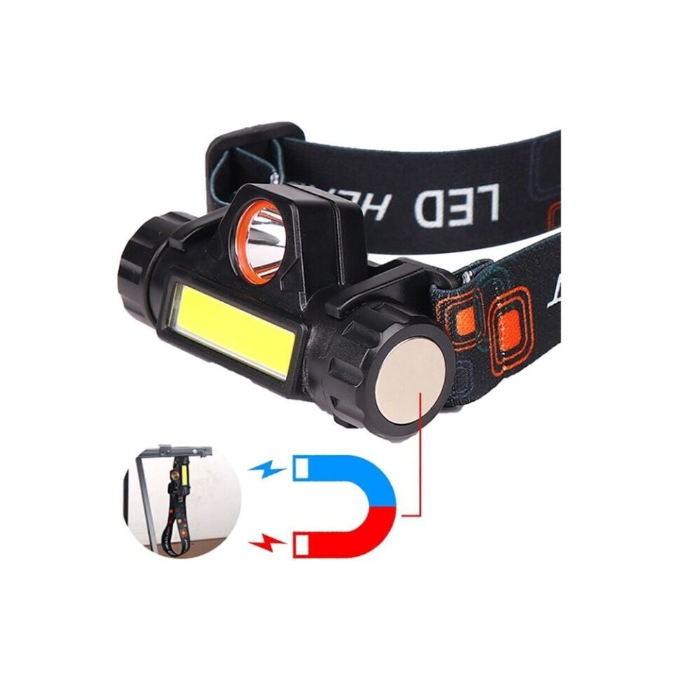 Watton Şarjlı Balıkçı Kafa Lambası LED Aydınlatma WT-056