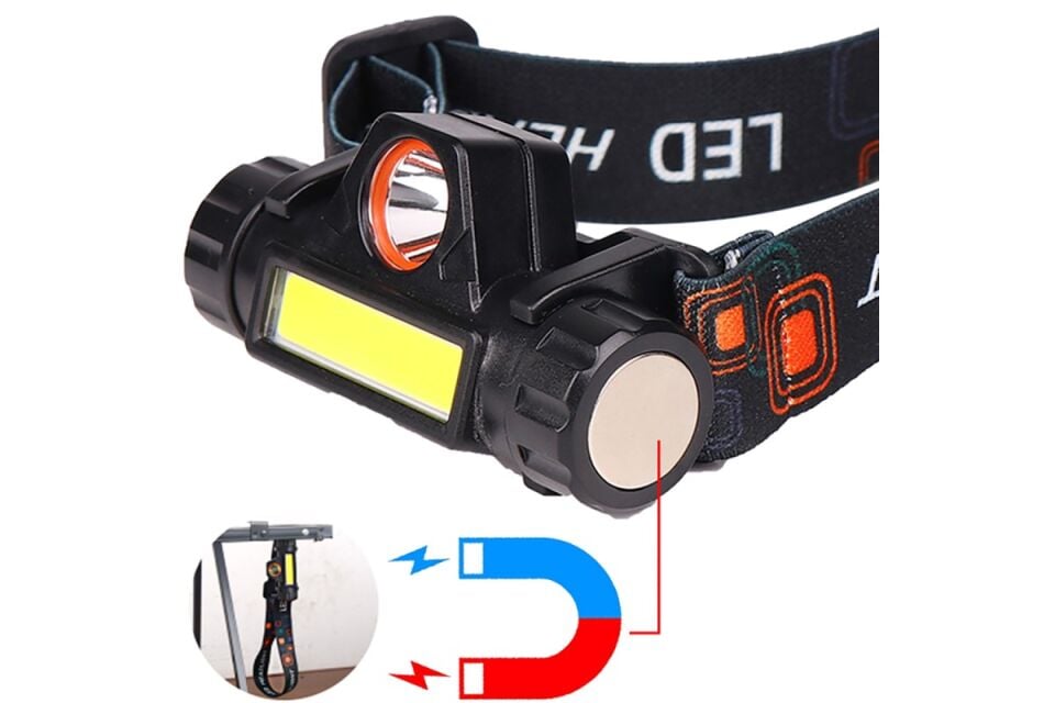 Watton Şarjlı Balıkçı Kafa Lambası LED Aydınlatma WT-056