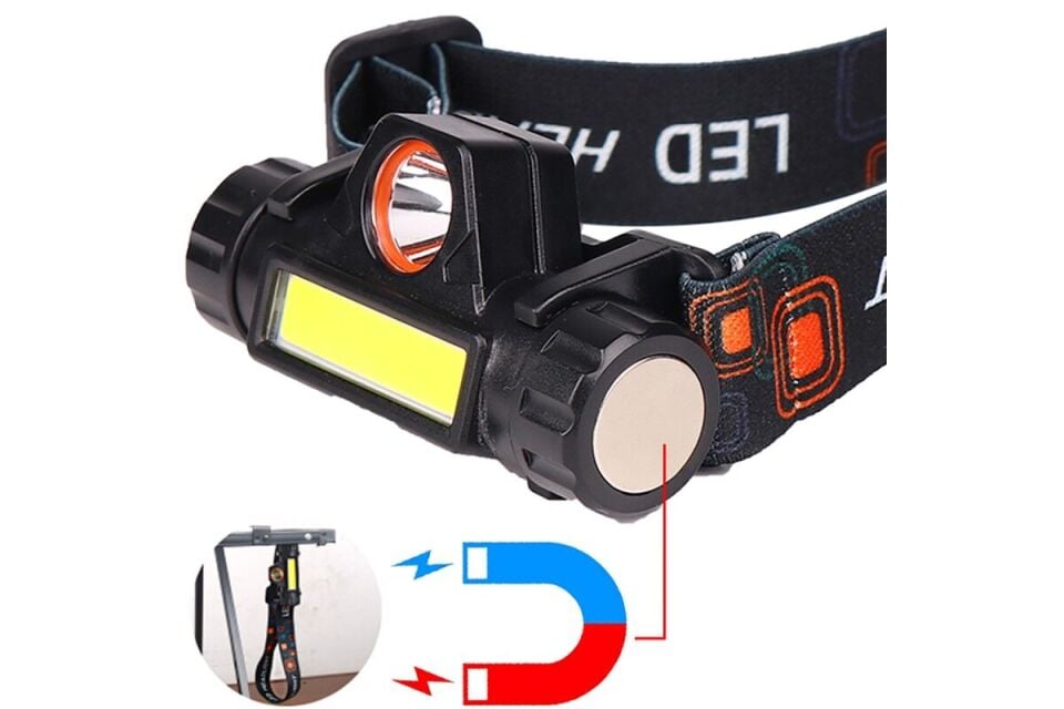 Watton Şarjlı Balıkçı Kafa Lambası LED Aydınlatma WT-056
