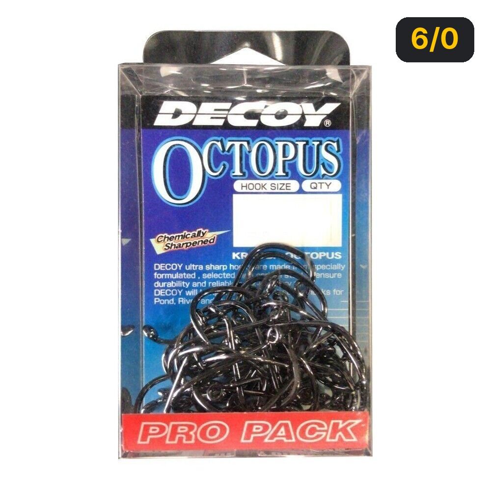 DECOY KR-31B Octopus Pro Pack Canlı Kalamar Takımı İğnesi - Sübye Takımı İğnesi 6/0