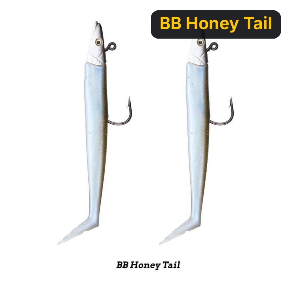 Fujin Zand Eel 11cm 7gr-14gr Double Body+Head Silikon Balık BB Honey Tail