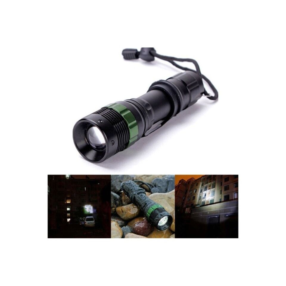Watton Uzun Menzilli Zoomlu LED El Feneri WT-012
