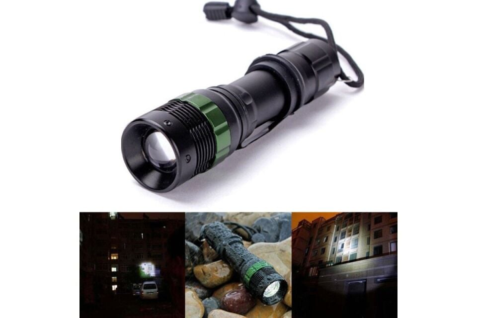 Watton Uzun Menzilli Zoomlu LED El Feneri WT-012
