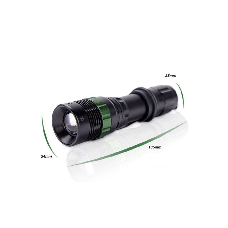 Watton Uzun Menzilli Zoomlu LED El Feneri WT-012