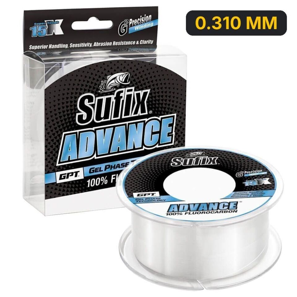 Sufix Advance Fluorocarbon Olta Misinası 91MT 0.310 MM