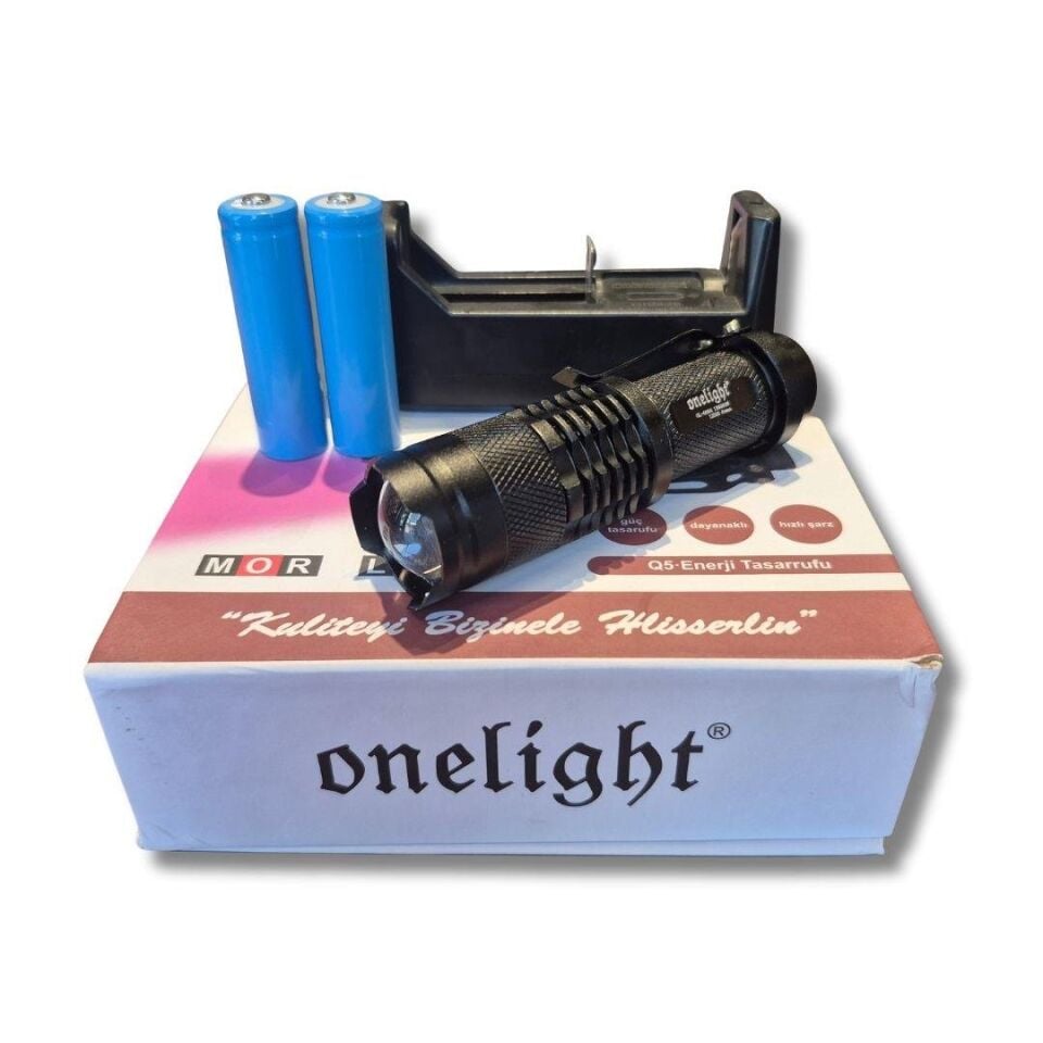 Onelight Mor Ledli UV OL-608A El Feneri