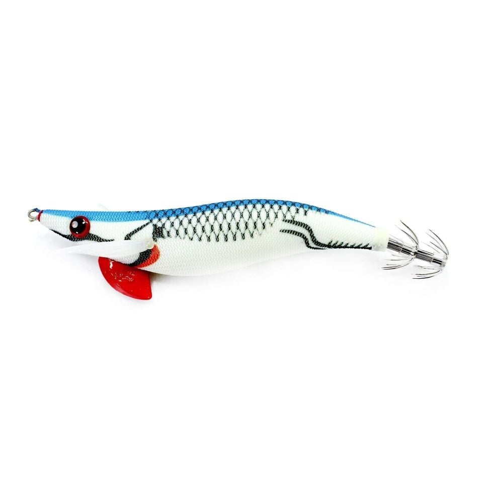 Captain 3031 12cm Casting Bilyeli Squid Size 3.5 18gr Kalamar Zokası