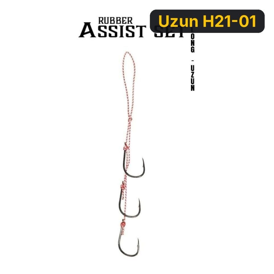Fujin Rubber Üç Kancalı Assist Uzun H21-01