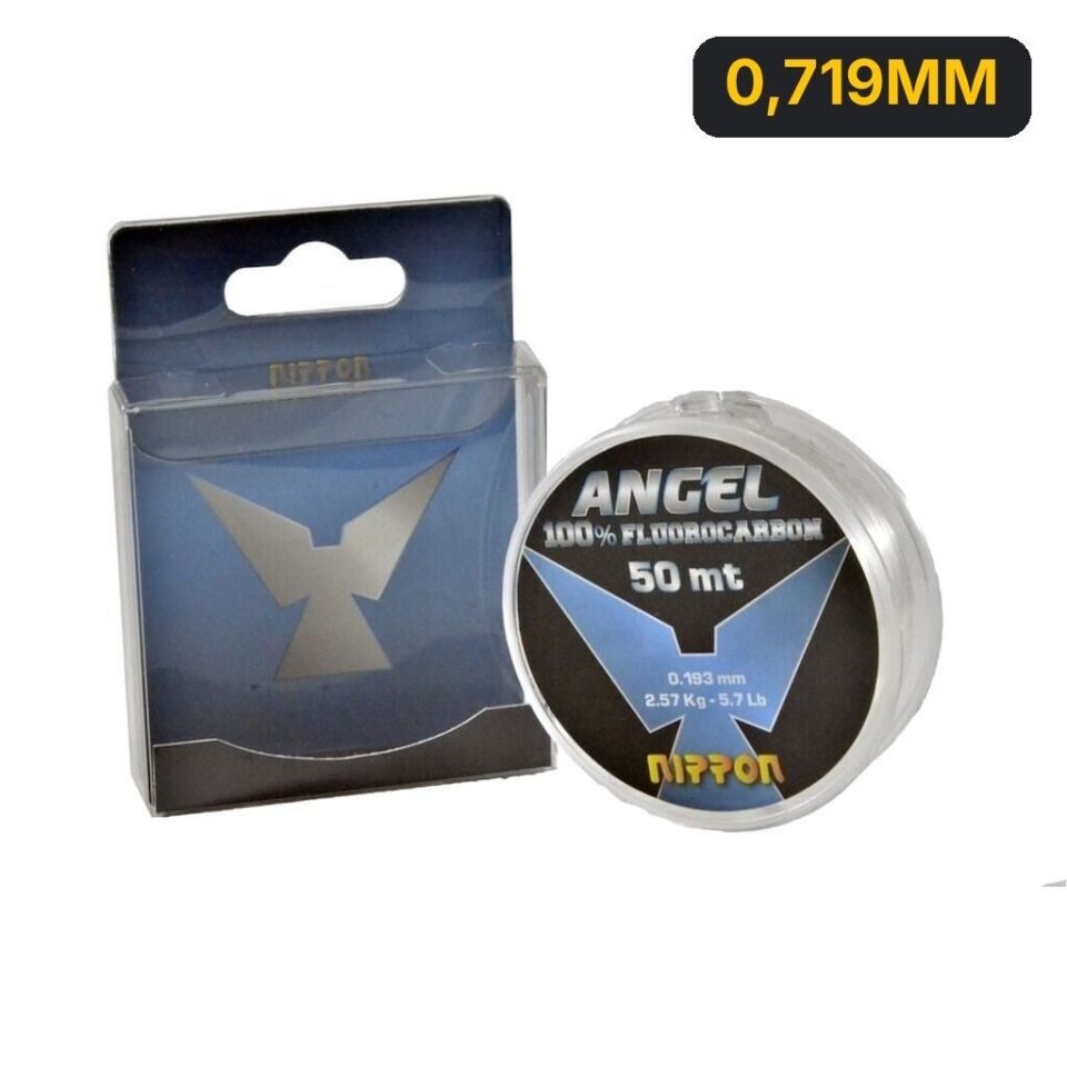 Nippon Angel FluoroCarbon Misina 50 mt 0,719MM