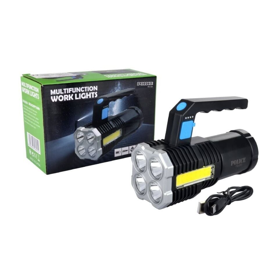 Police PS-353 Ledli Şarjlı El Feneri