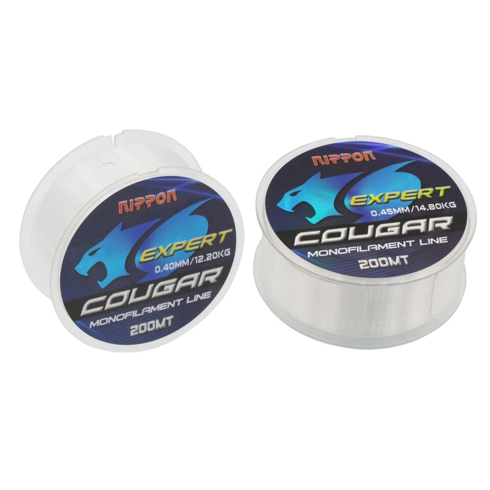Nippon Cougar 200 Mt Beyaz Monofilament Misina