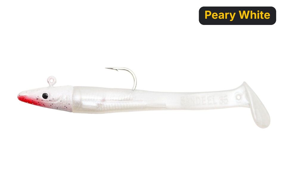 HanFish Sandeel 65 mm Silikon Yem Peary White