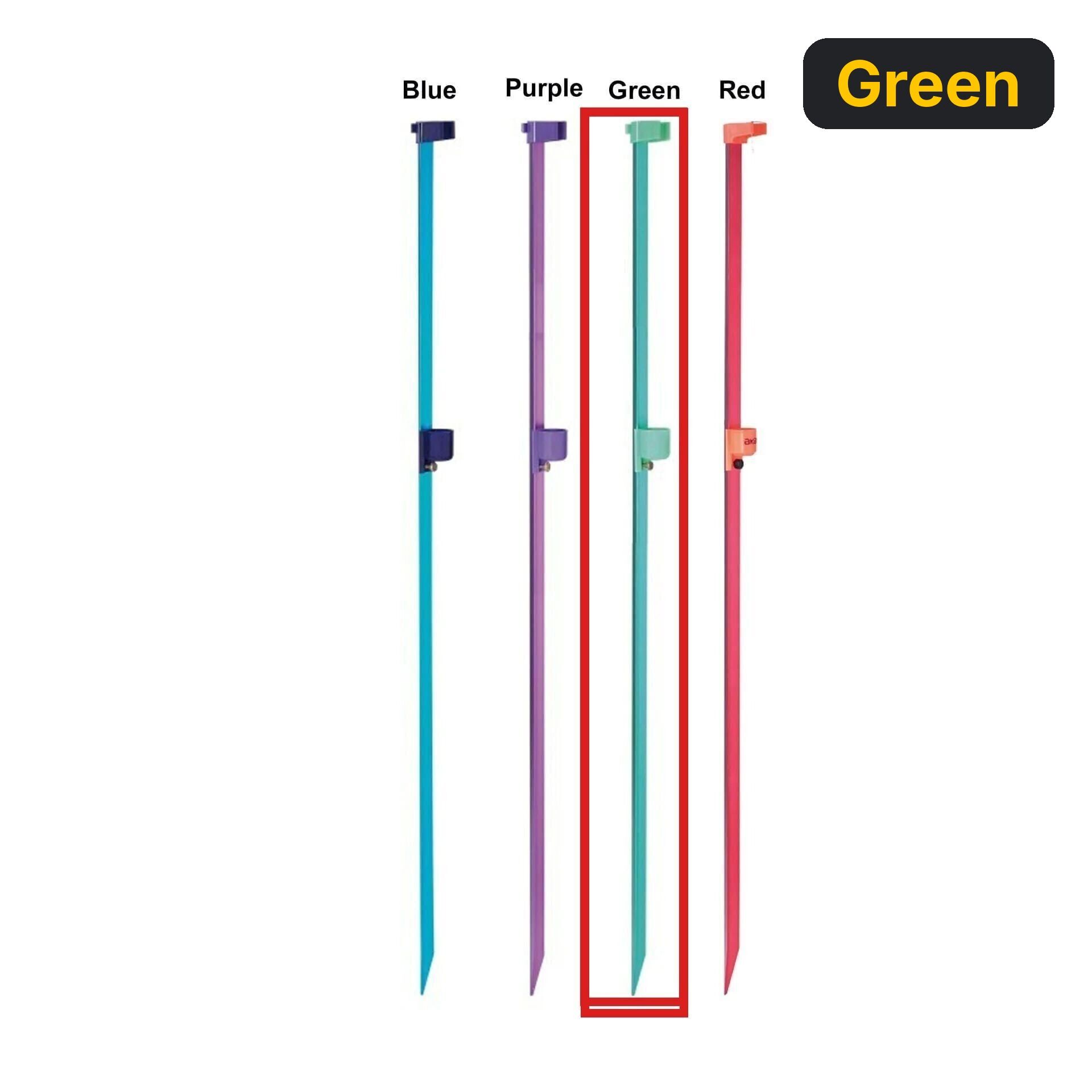 Akami Reggicanna Sct 140 cm Kum Dikeni Green