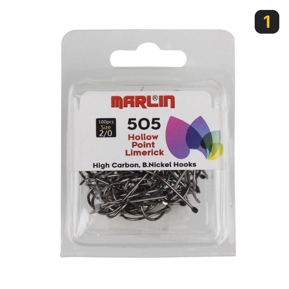 Marlin 505 Siyah Nikel Olta İğnesi 1