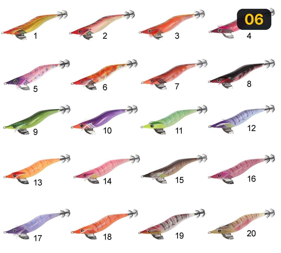 Hayabusa FS 510 Squid Junky Lively Dart Size 3.5 18 gr Kalamar Zokası 06