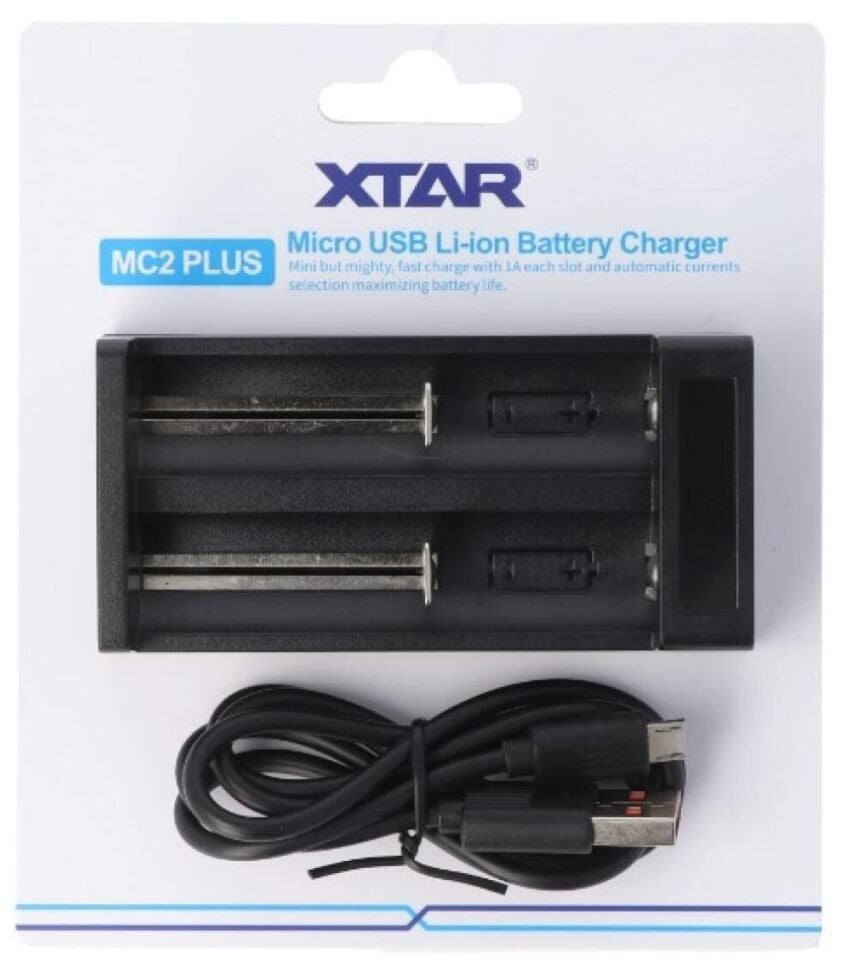 Xtar MC2 Plus İkili Li-ion Pil Şarj Cihazı