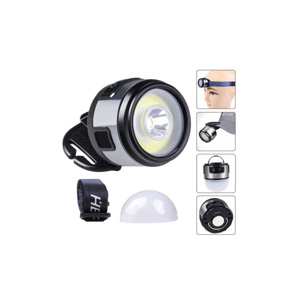 Watton 7 Mod Şarjlı Kafa ve Kamp Lambası WT-618