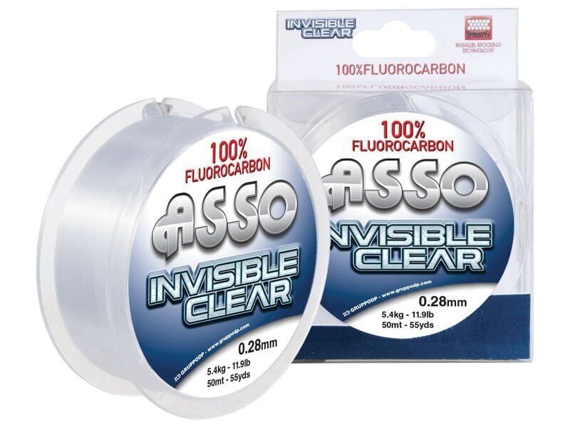 Asso Invisible Clear %100 Fluorocarbon Misina 50 Metre
