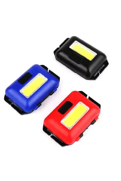 Headlamp T-89 3 Watt Cob Ledli AAA Pilli Mini Kafa Lambası Feneri