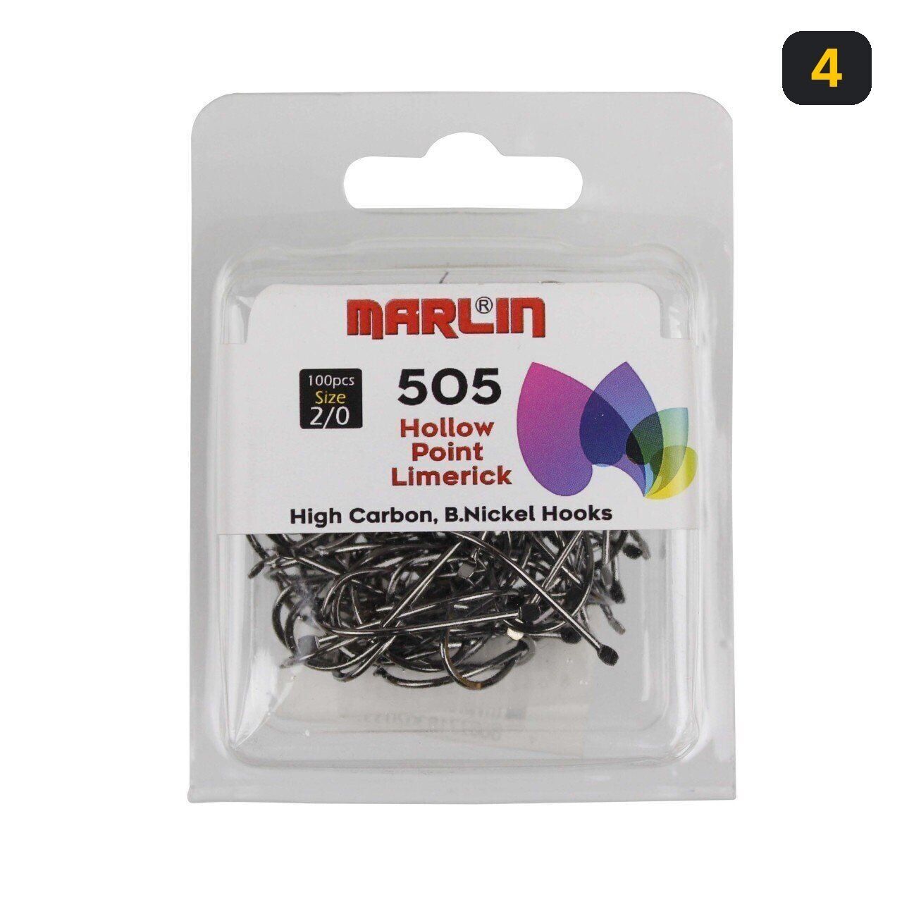 Marlin 505 Siyah Nikel Olta İğnesi 4
