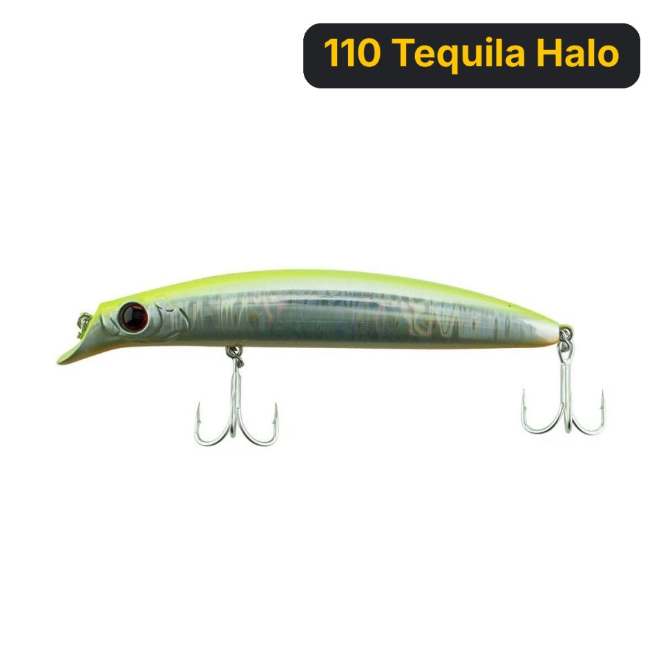 Fujin Süper Minnow 11.5cm 18gr Maket Balık 110 Tequila Halo