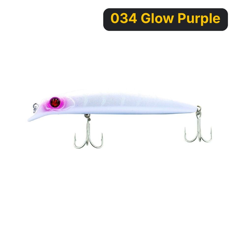 Fujin Süper Minnow 11.5cm 18gr Maket Balık 034 Glow Purple