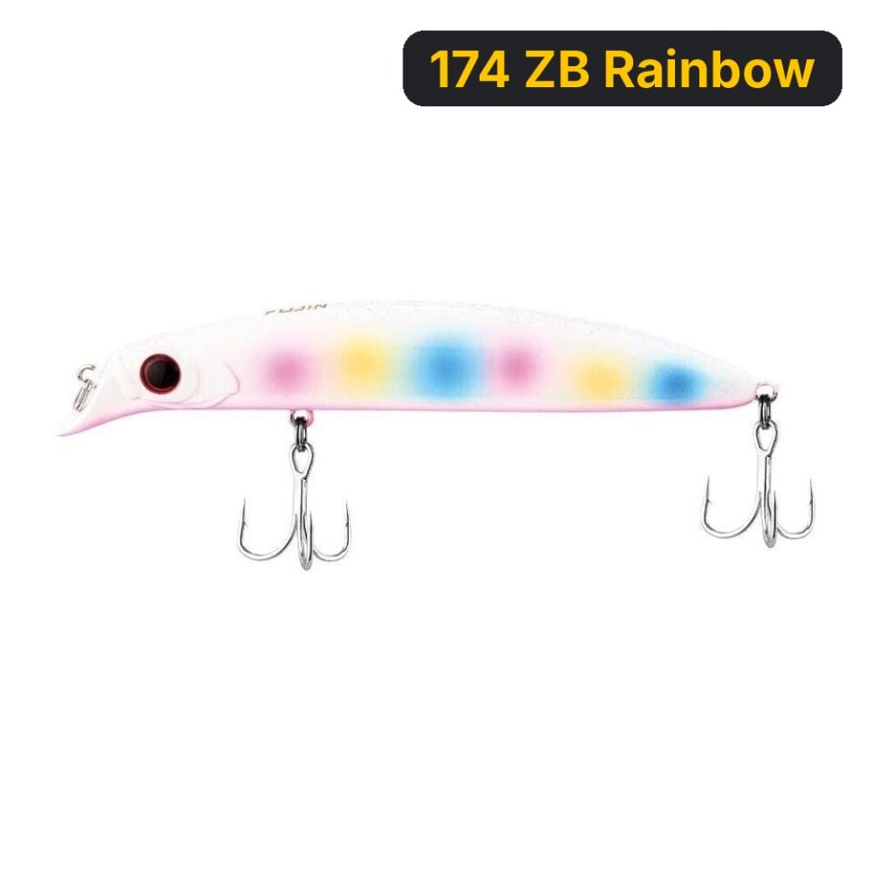 Fujin Süper Minnow 11.5cm 18gr Maket Balık 174 ZB Rainbow