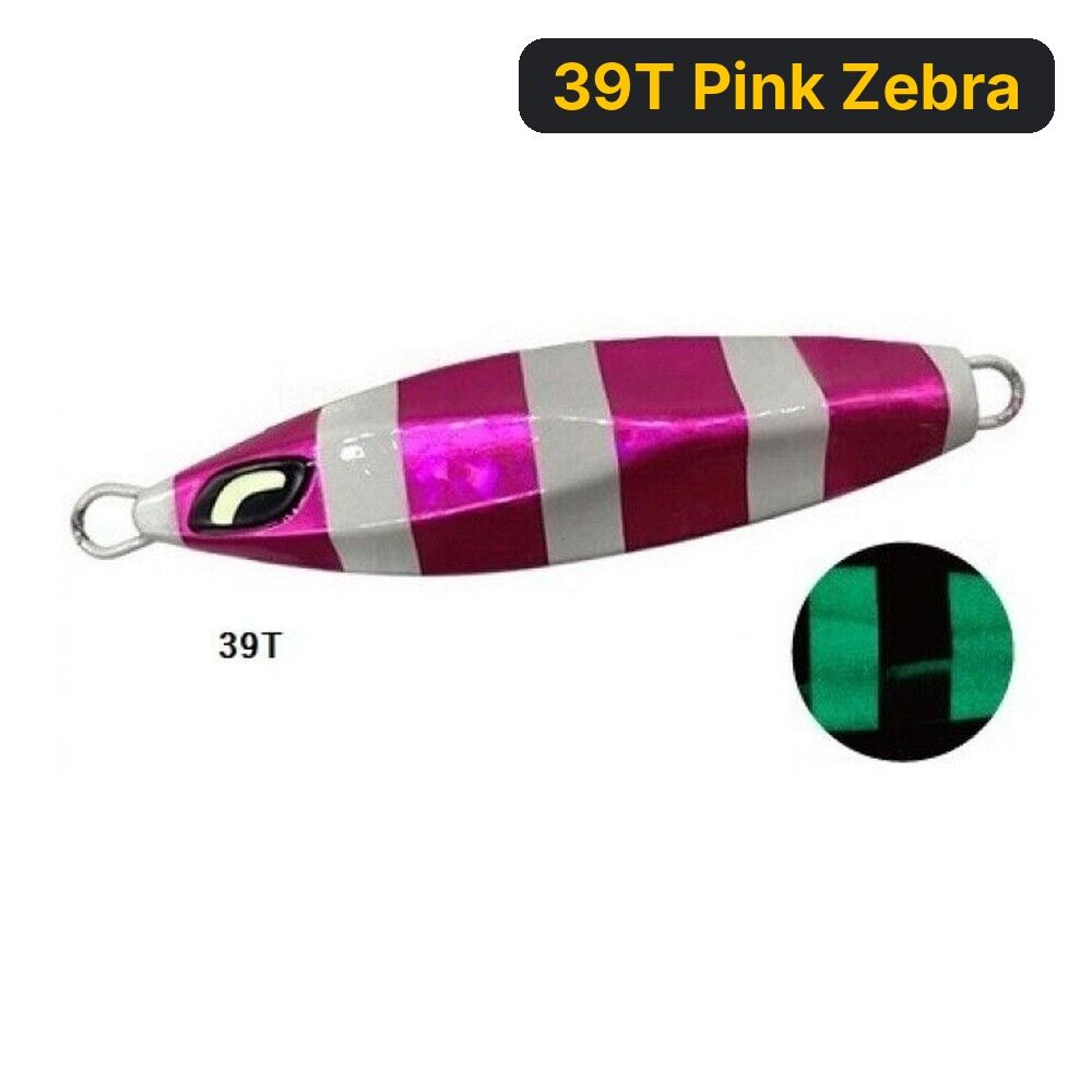 Shimano Ocea Butterfly Wing 10.5cm 135g Metal Jig Yem 39T Pink Zebra