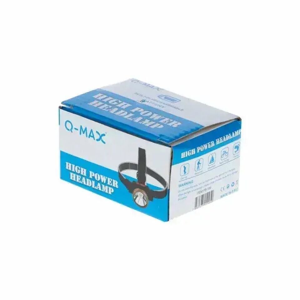 Q-Max Kafa Feneri Led Şarjlı PS-105