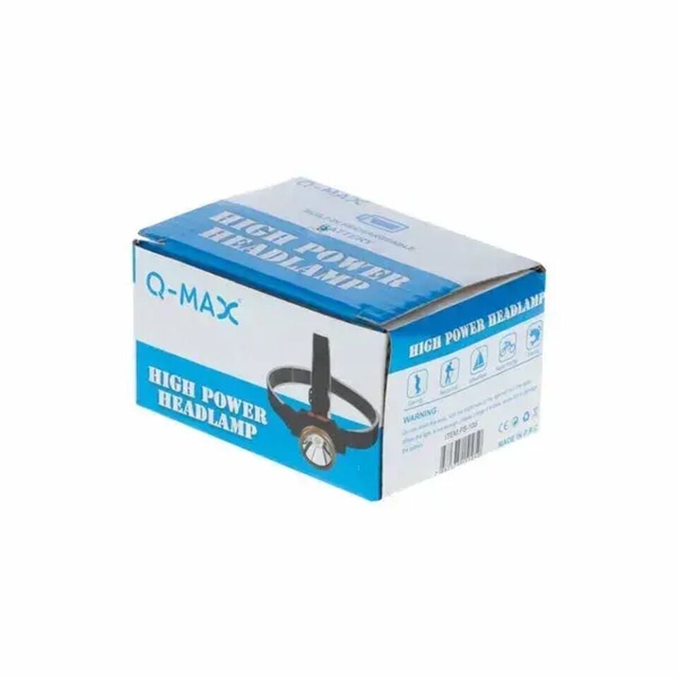 Q-Max Kafa Feneri Led Şarjlı PS-105