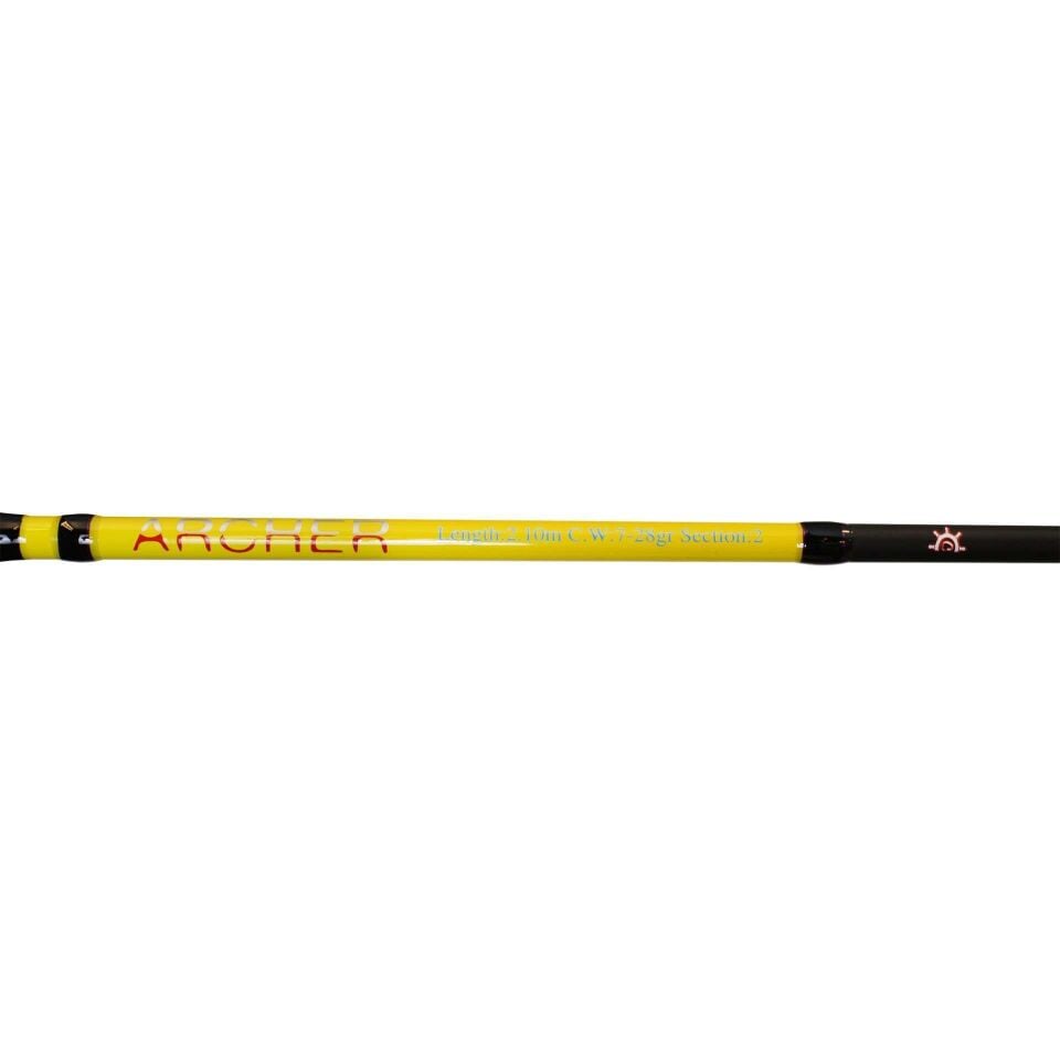 Captain 1354 Archer Fuji 2 Parça 210cm 7-28gr Atar Spin Kamışı