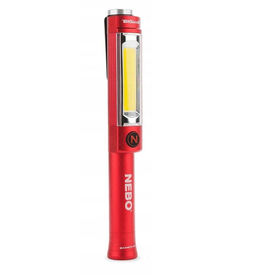 Nebo 6737 Big Larry 2 500 Lümen Fener Kırmızı