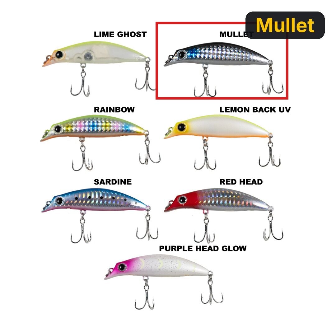 Ryuji Sasume 7.5cm 8gr Maket Balık Mullet