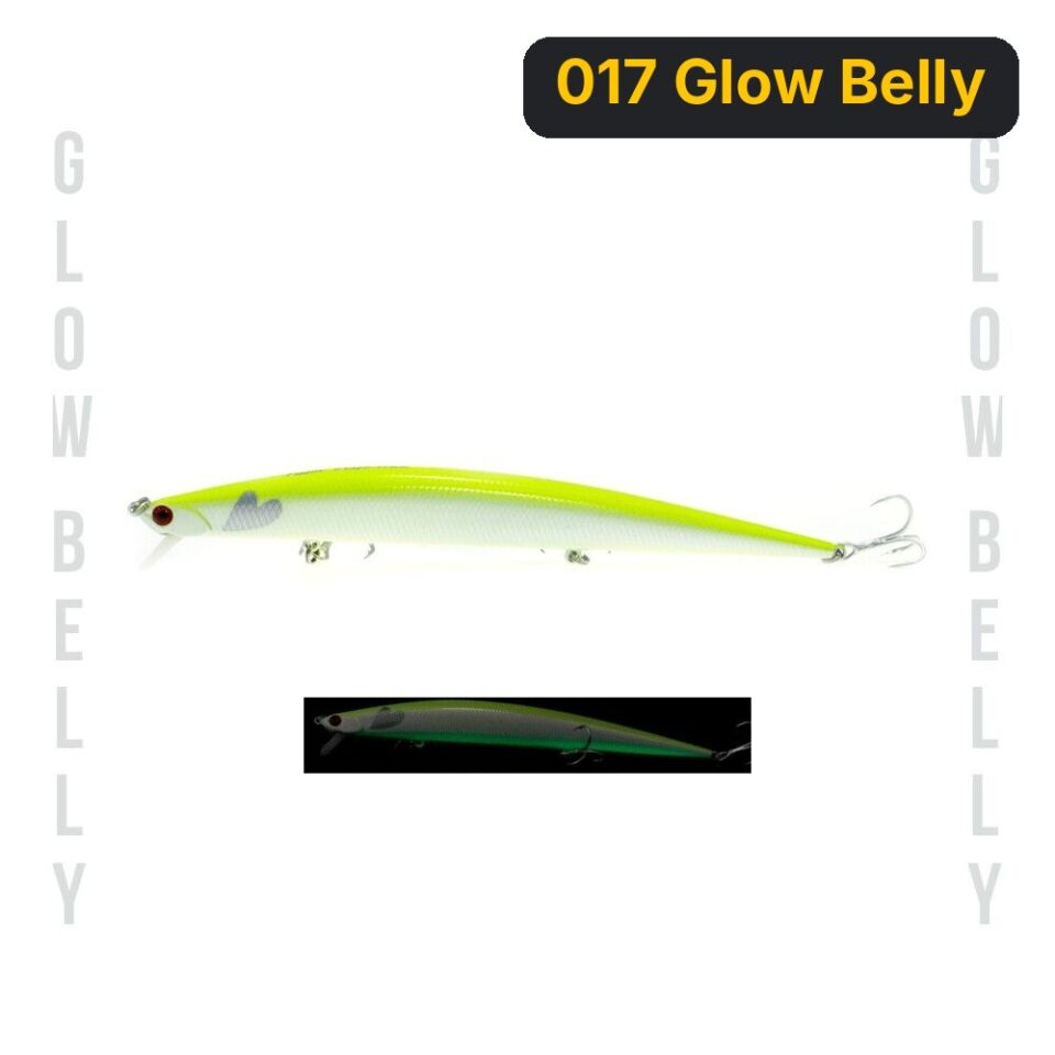 Fujin Flux 175mm 29gr Sinking Maket Balık 017 Glow Belly