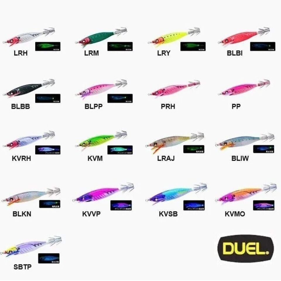 Duel Ez Bait Cloth A1709 80mm 5gr Kalamar Sahte Balığı