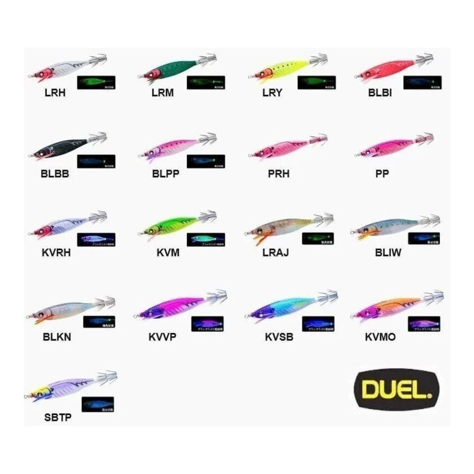 Duel Ez Bait Cloth A1709 80mm 5gr Kalamar Sahte Balığı PRH