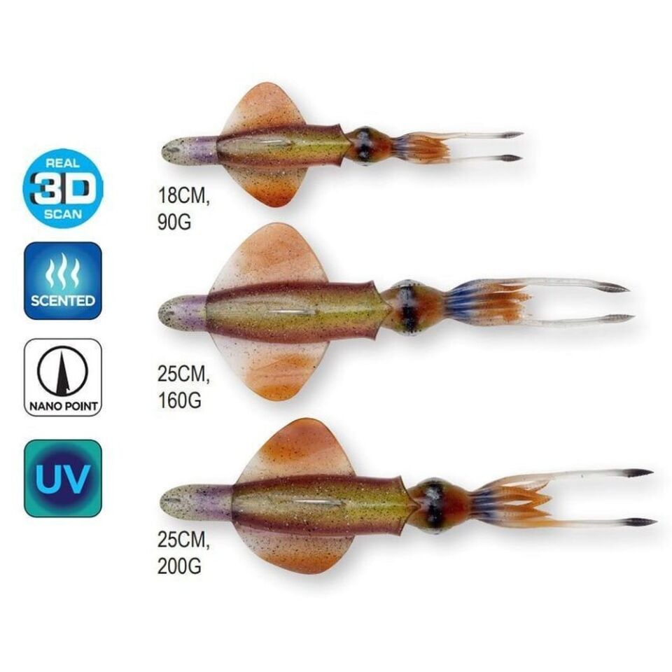 Savage Gear Swim Squid RTF 25cm 160gr Sahte Silikon Yem