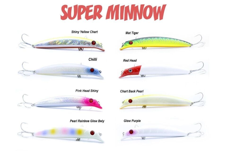 Fujin Süper Minnow 11.5cm 18gr Maket Balık