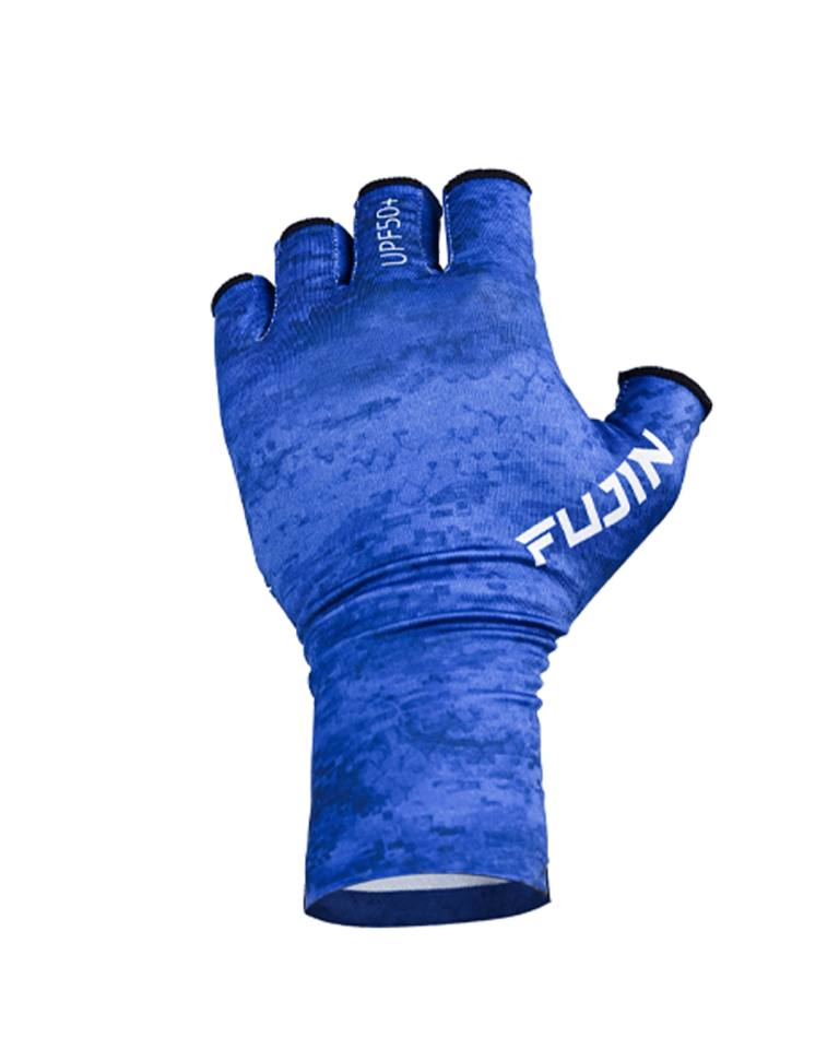Fujin Pro Angler Summer Gloves Blue M/L