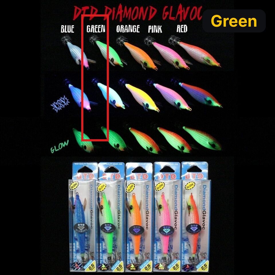 Dtd Diamond Glavoc 2.5 70 Mm Kalamar Zokası Green